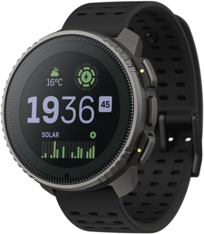 Suunto Vertical Titanium Solar Black Šedá