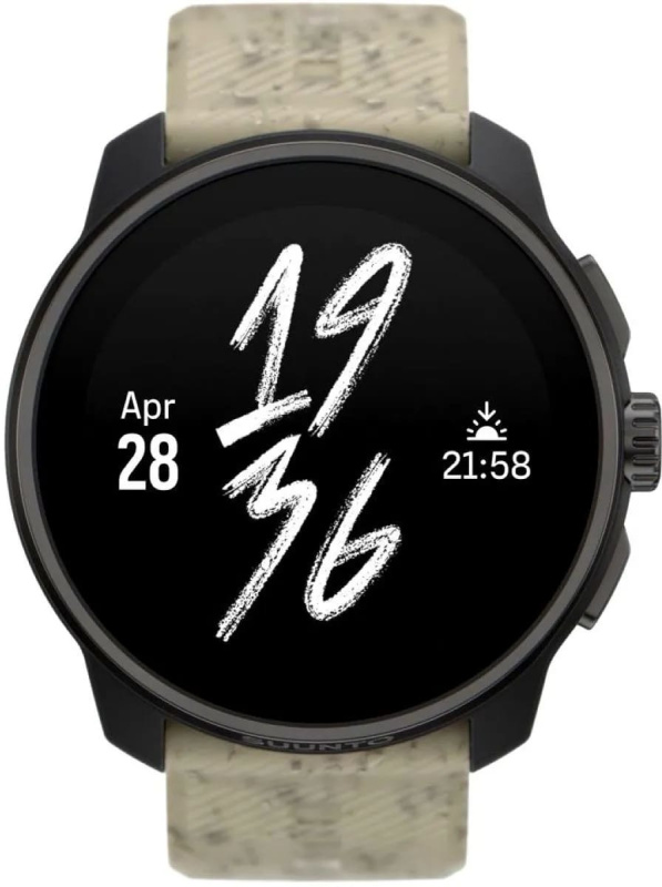 Suunto Race S chytré hodinky šedé Jílově šedá