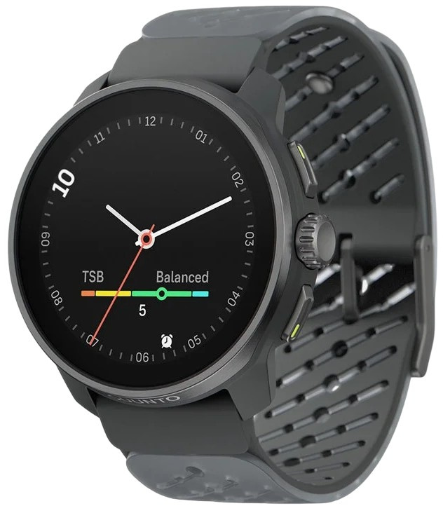 Suunto Race S Titanium chytré hodinky šedá Oranžová
