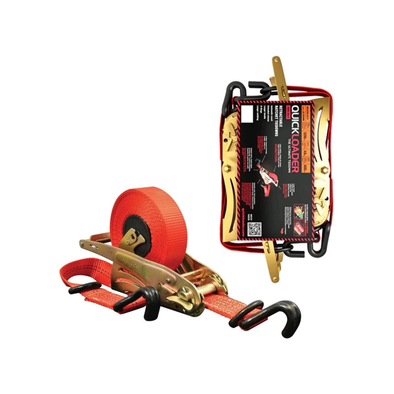 Quickloader Samonavíjecí popruh Retractable 1200 kg, 4,5m (0,5m+4m) x 25mm, 2 ks