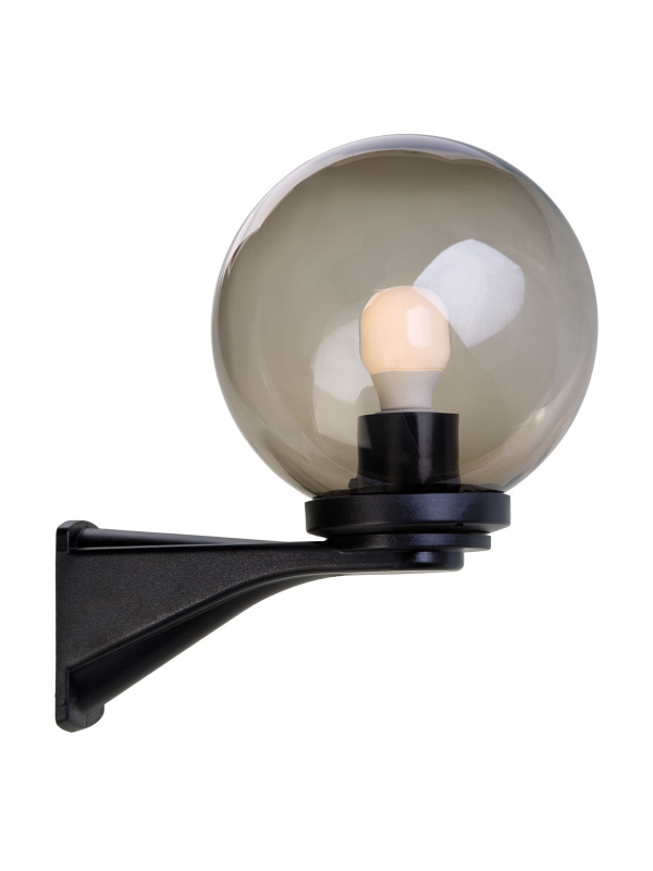 Smarter Venkovní nástěnná lampa Sfera, ø20cm Barva: Kouřová
