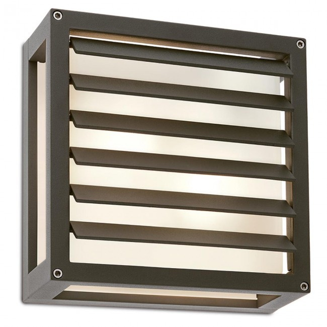 Redo Venkovní stropní/nástěnné svítidlo BRICK GLASS Barva: Hnědá