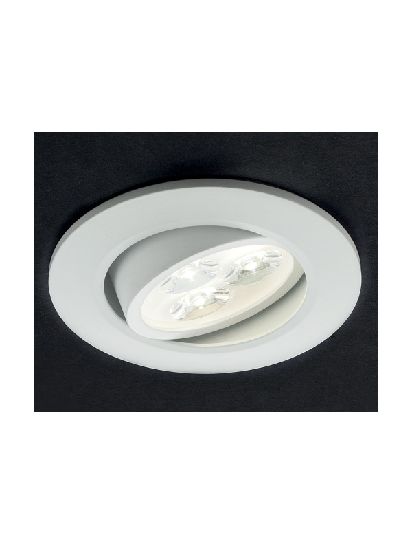Smarter LED zapuštěné nastavitelné bodové Mt 115, ø8,8cm Barva: Bílá