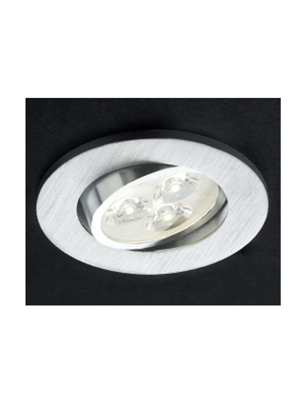 Smarter LED zapuštěné nastavitelné bodové Mt 115, ø8,8cm Barva: Hliník