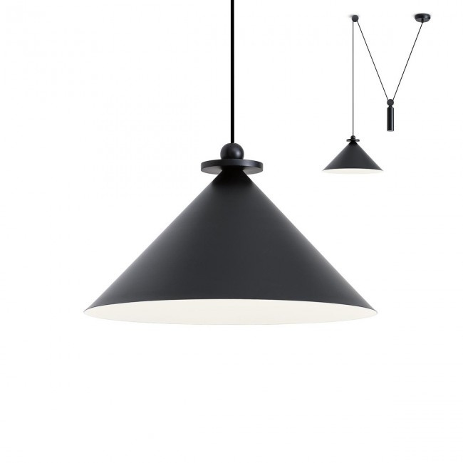 Redo Závěsná lampa Kalimba Barva: Černá