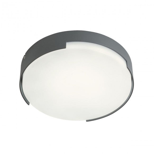 Redo Venkovní stropní/nástěnné svítidlo SKOR Ø250mm Barva: Hnědá