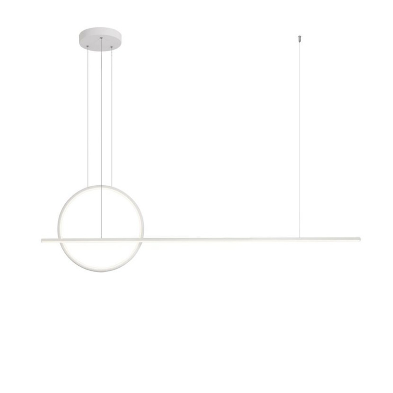 Redo Závěsné LED svítidlo Giotto, 49W, 3000K Barva: Bílá