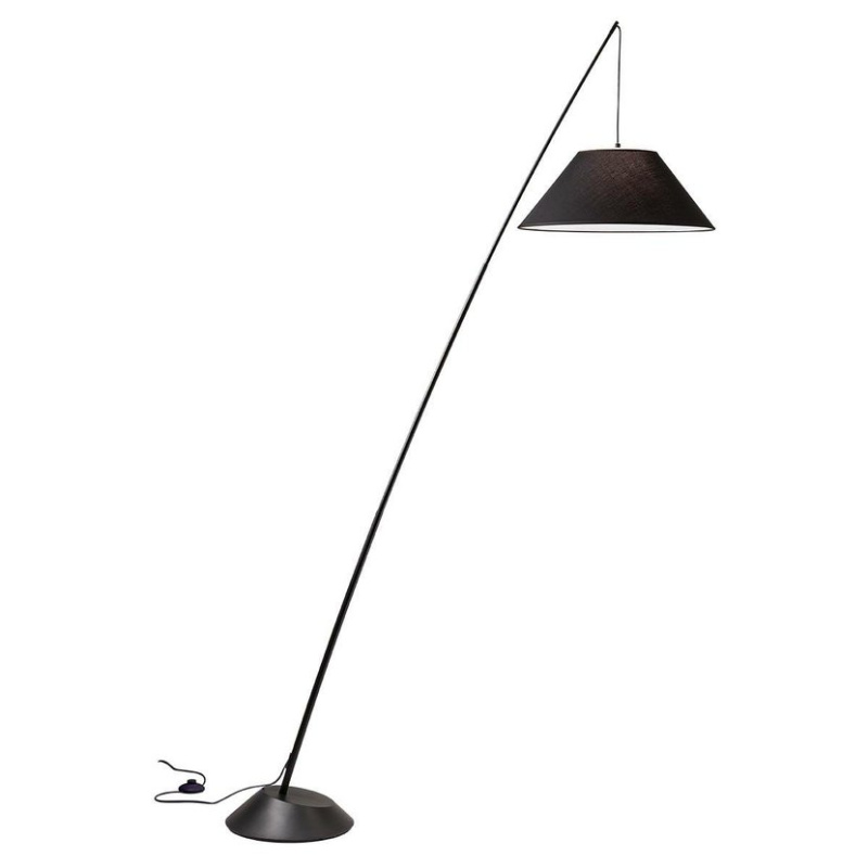 Redo Stojací lampa Fisher Barva: Černá