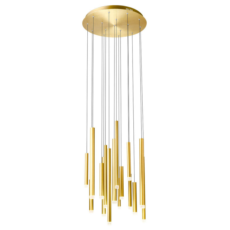 Redo Závěsné LED svítidlo MADISON ø 55 cm Barva: Zlatá