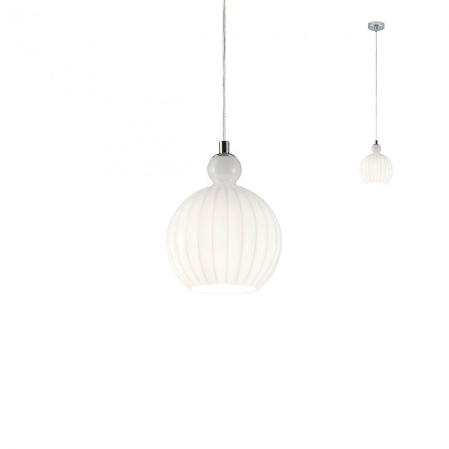 Redo Závěsné svítidlo Plumen, ø15cm Barva: Kouřová