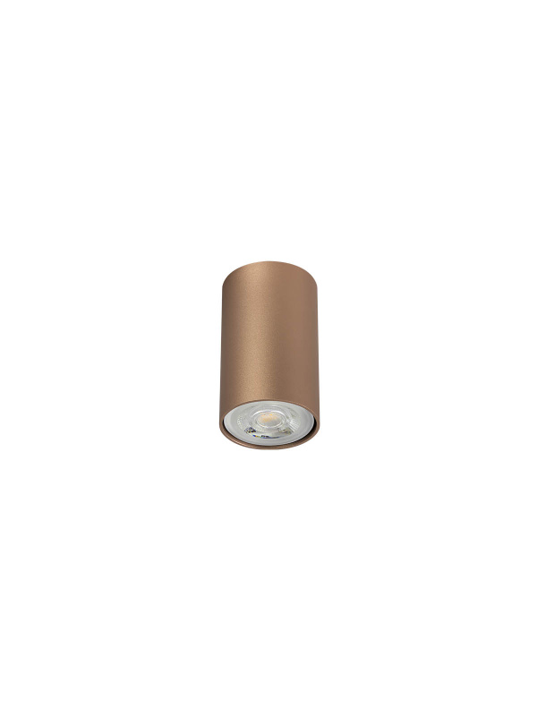 Smarter Stropní interiérové svítidlo Axis, v. 9,2cm Barva: Měď