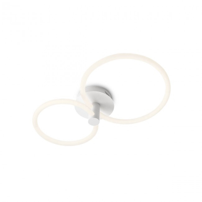 Redo Stropní LED svítidlo Spell, ø66cm Barva: Bílá