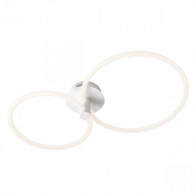 Redo Stropní LED svítidlo Spell, 2 kruhy, ø86cm Barva: Bílá