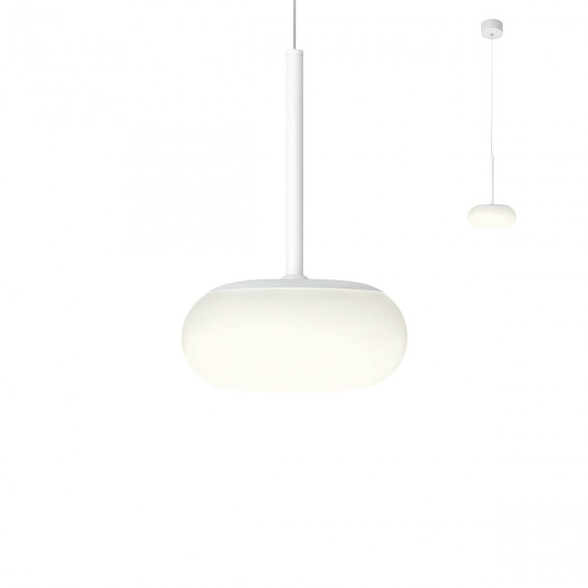Redo Závěsná LED lampa Ubis, ø20cm