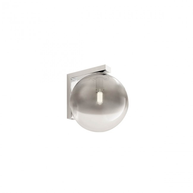 Redo Nástěnná lampa Berry, ø15cm Barva: Kouřová
