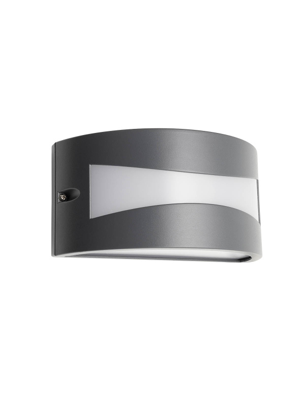 Smarter LED venkovní nástěnné svítidlo Asti s proužkem, v.10,8cm Barva: Antracit