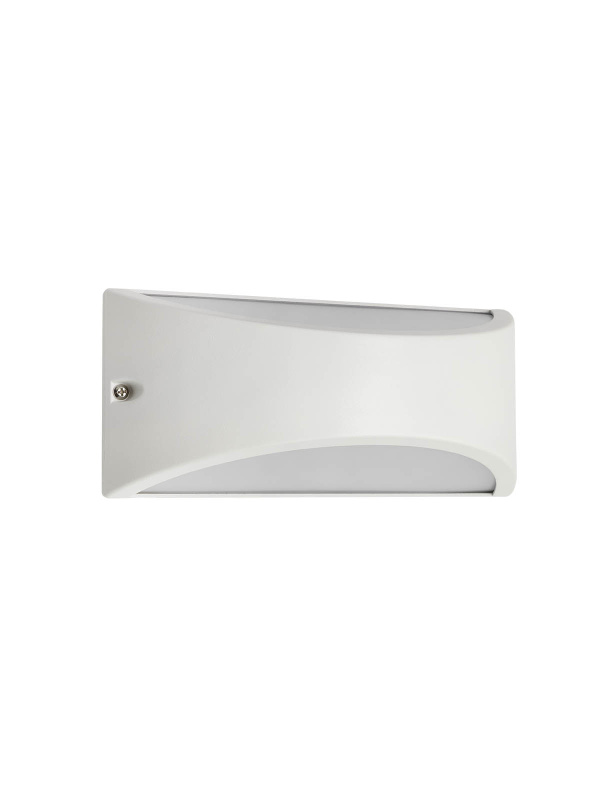 Smarter LED venkovní nástěnné svítidlo Scudo, d. 22cm Barva: Bílá