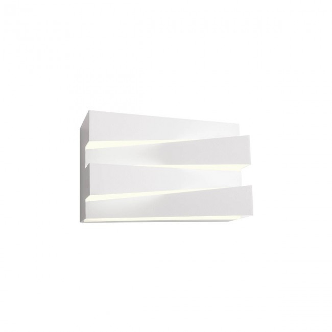 Redo Nástěnné LED svítidlo Zigo, 20cm x 12,3cm Barva: Bílá