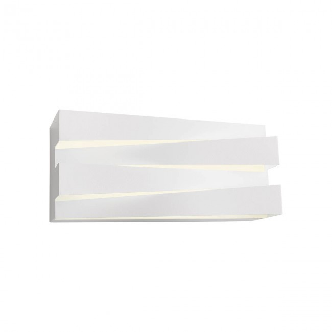 Redo Nástěnné LED svítidlo Zigo, 28cm x 12,3cm Barva: Bílá