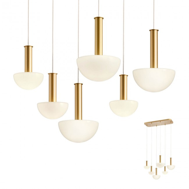 Redo Závěsná lampa Lumien 6