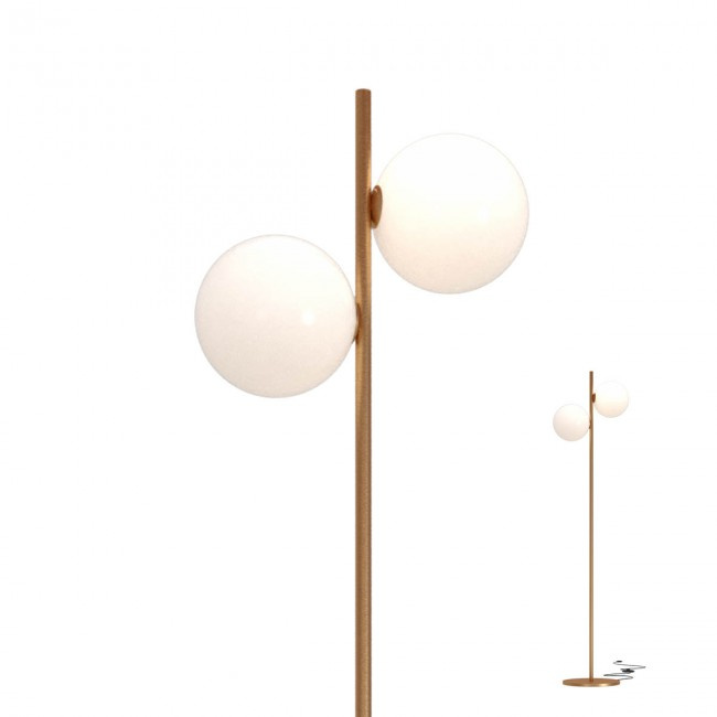 Redo Stojací lampa Talis Barva: Zlatá
