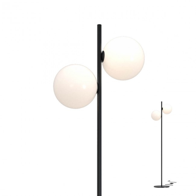 Redo Stojací lampa Talis Barva: Černá