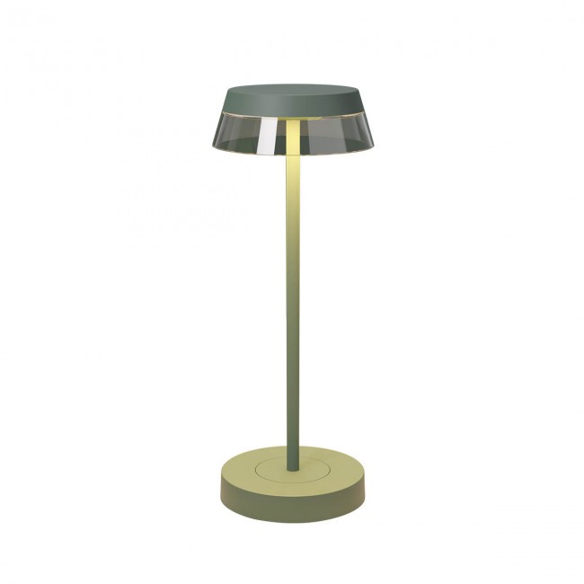 Redo Venkovní stmívatelná stolní lampa ILUNA Barva: Zelená