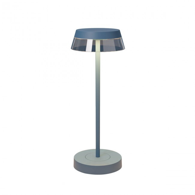 Redo Venkovní stmívatelná stolní lampa ILUNA Barva: Modrá