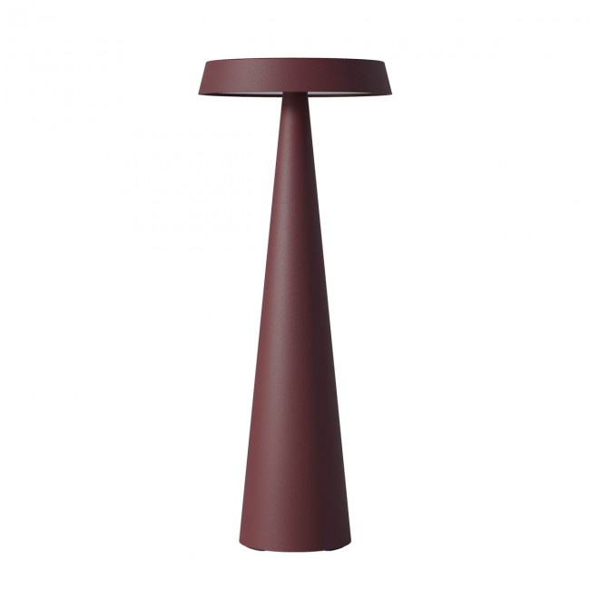 Redo Venkovní stmívatelná stolní lampa Tao Barva: Červená