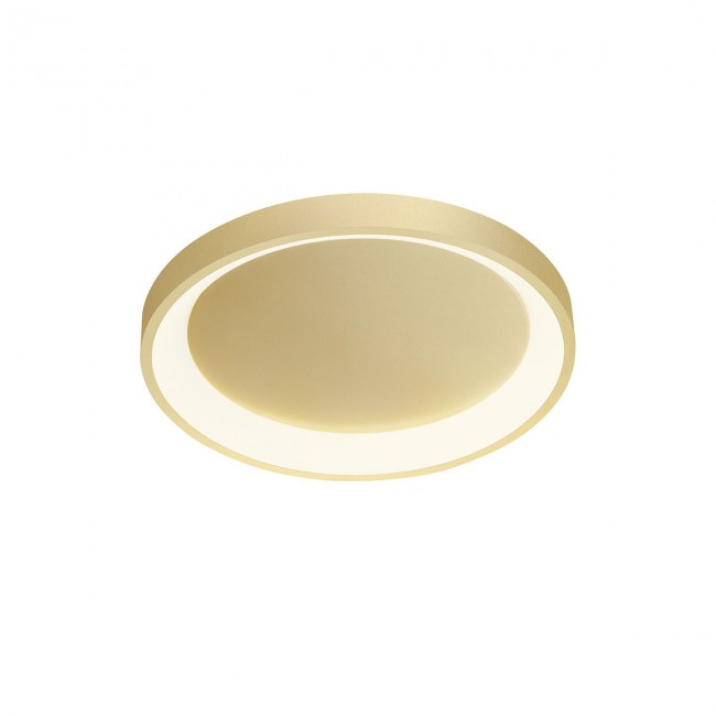 Redo Stropní LED svítidlo Iconic, ø38cm - DOPRODEJ Barva: Zlatá