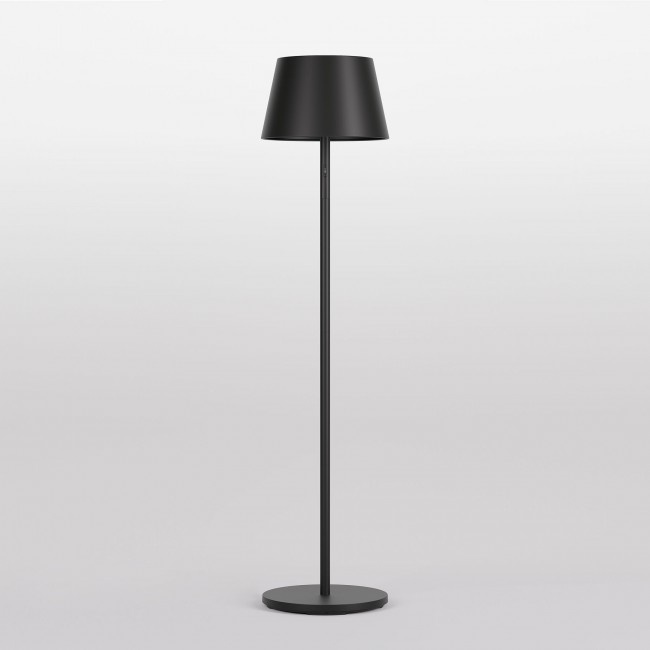 Redo Venkovní LED stojací lampa TESEO stmívatelná Barva: Černá