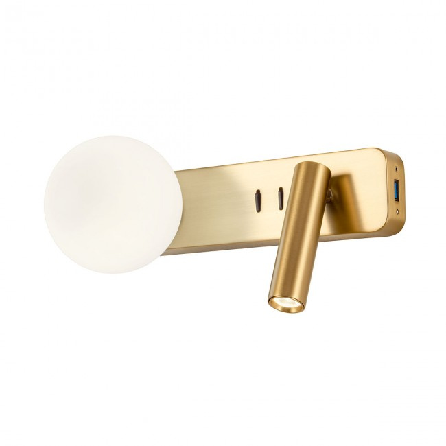 Redo Nástěnné LED svítidlo Oasis Barva: Bronz