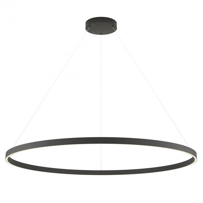 Redo Závěsné LED svítidlo Febe - kulaté, ø120cm Barva: Černá, Chromatičnost: 3000K