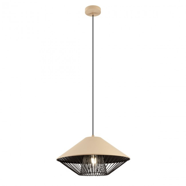 Redo Závěsné svítidlo Grill, ø39,6cm Barva: šedobéžová