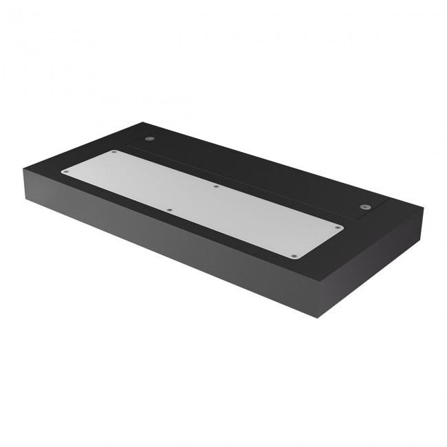 Redo Nástěnné LED svítidlo Lamina, d.26cm Barva: Černá