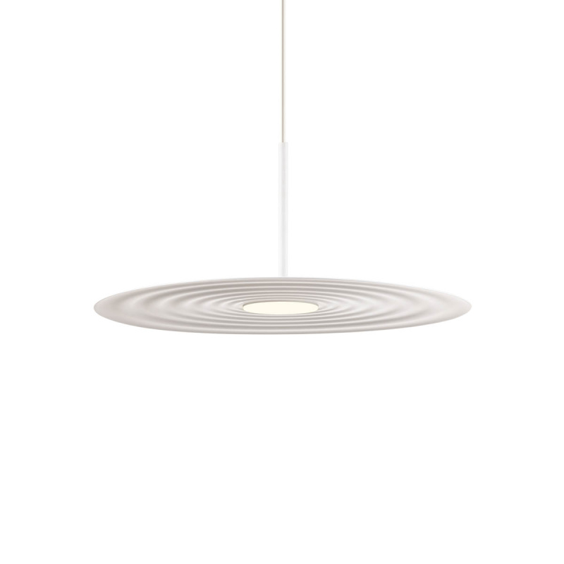 Redo Designové LED závěsné svítidlo LAKE, ø50cm, 3000K Barva: Bílá