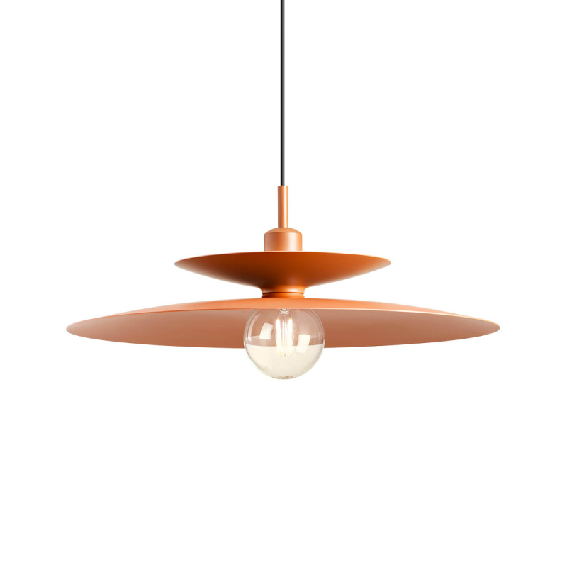Redo Designové závěsné svítidlo GUNNAR, ø50cm Barva: Hnědá
