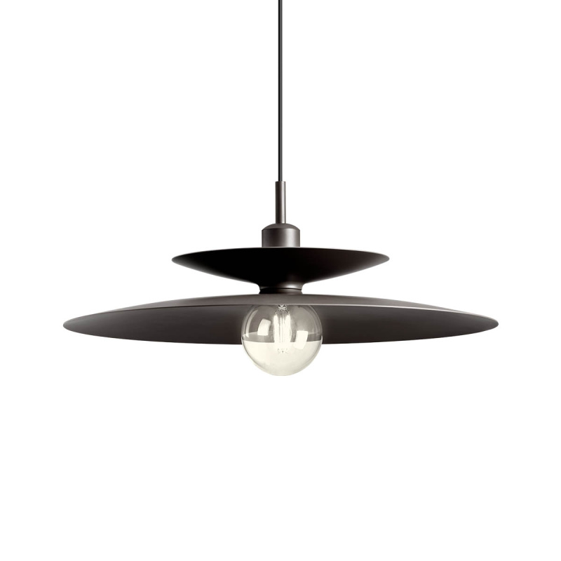Redo Designové závěsné svítidlo GUNNAR, ø50cm Barva: Černá