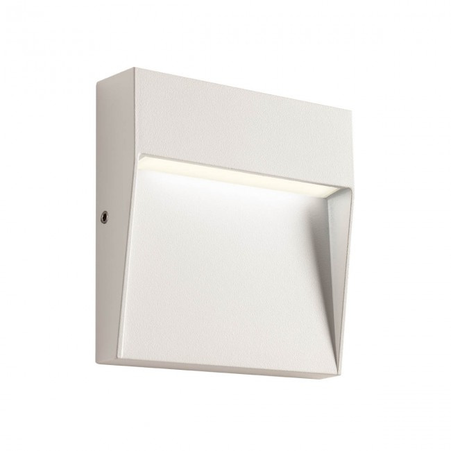 Redo Venkovní LED nástěnné svítidlo Lander, 16cm Barva: Bílá