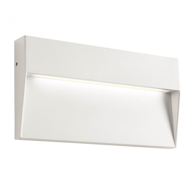 Redo Venkovní LED nástěnné svítidlo Lander, 21cm Barva: Bílá