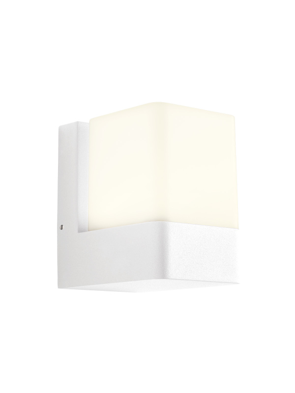 Smarter LED venkovní nástěnná lampa Tok, v.11,7cm Barva: Bílá