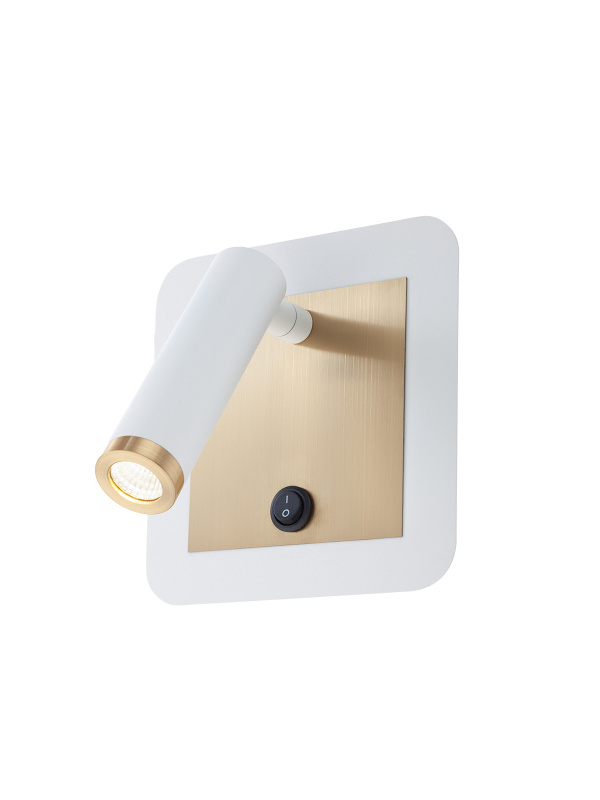 Smarter Nástěnné LED svítidlo Closer, v.13cm Barva: Bílá