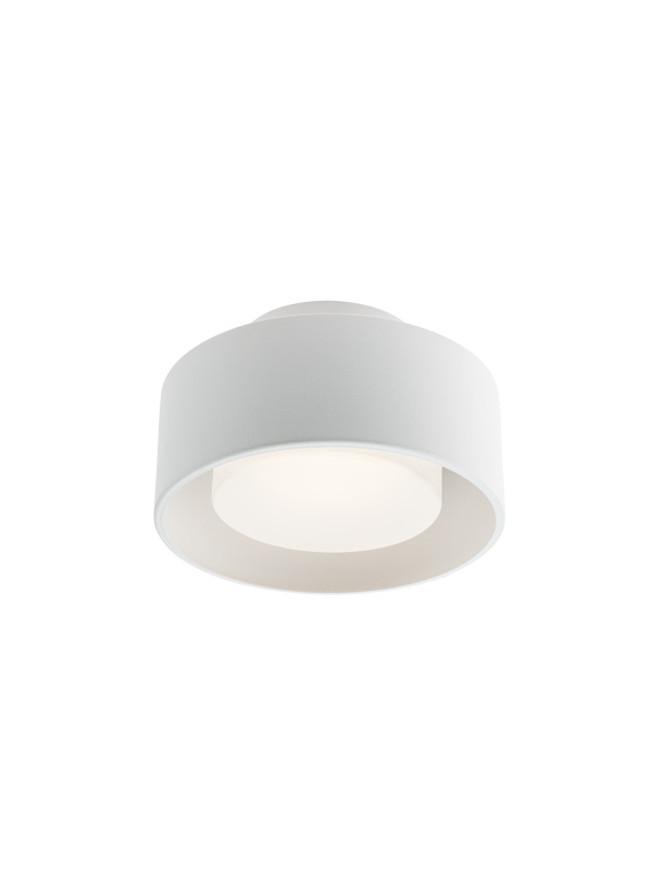 Smarter Stropní LED interiérové svítidlo Punkt, ø15cm Barva: Bílá