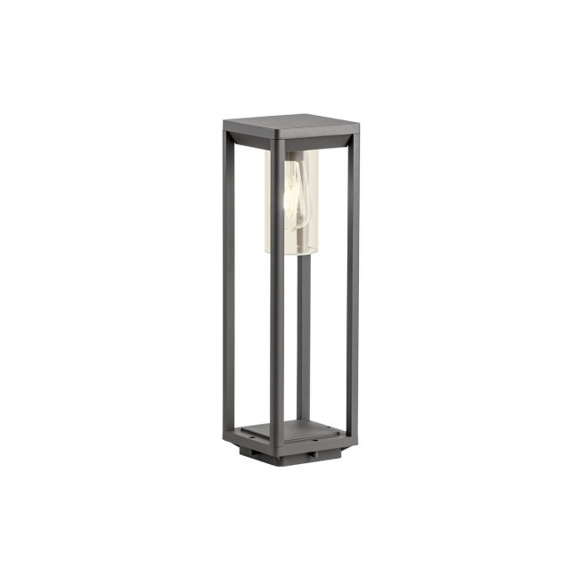 Redo Venkovní sloupkové svítidlo LAGOS, v:50cm Barva: Hnědá