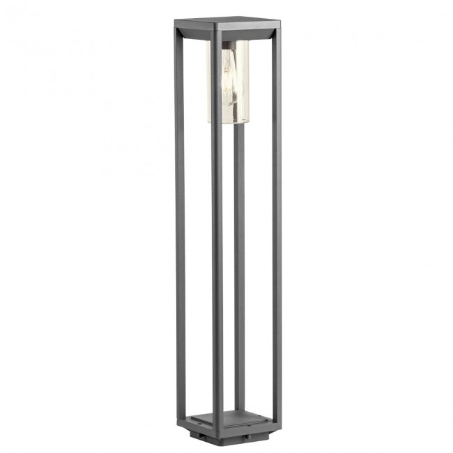 Redo Venkovní sloupkové svítidlo LAGOS, v:80cm Barva: Hnědá