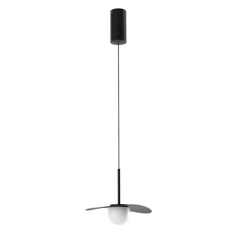 Redo Luxusní LED závěsné svítidlo CODY, š.18cm Barva: Černá