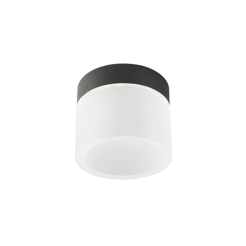 Redo LED stropní svítidlo NAIDA, ø10cm, IP44 Barva: Černá