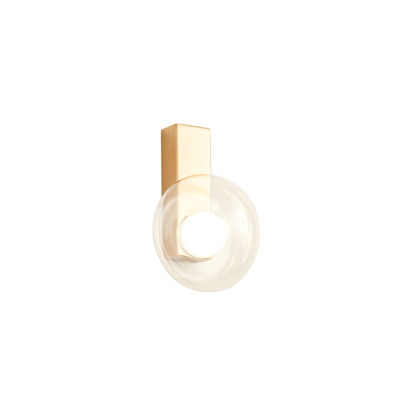 Redo Designové LED nástěnné svítidlo SINCLAIR Barva: Zlatá