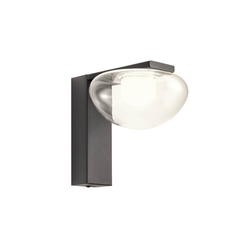 Redo Designové LED nástěnné svítidlo SINCLAIR Barva: Černá