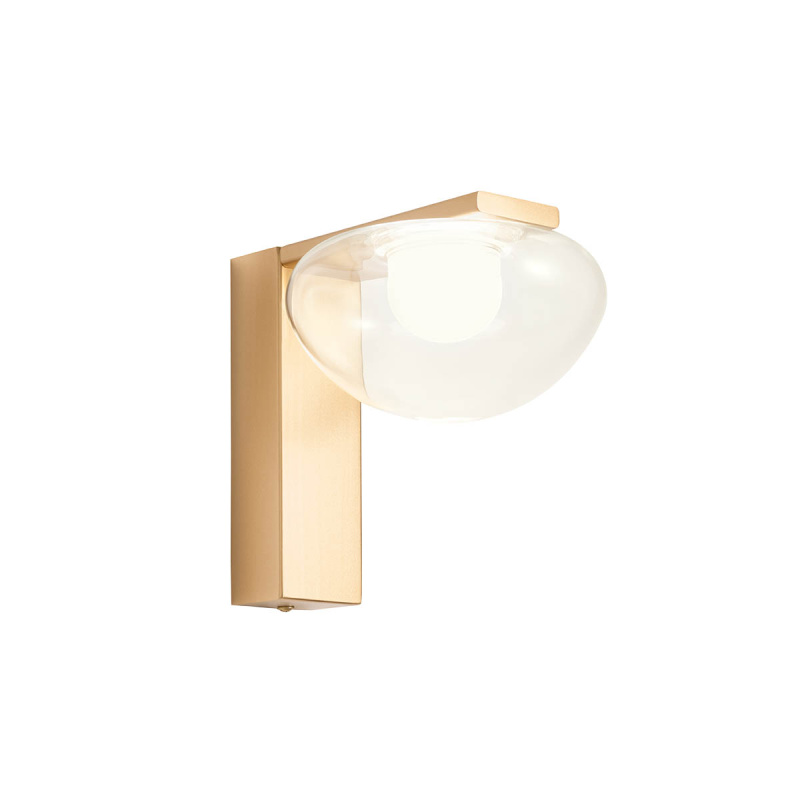 Redo Designové LED nástěnné svítidlo SINCLAIR Barva: Zlatá